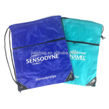 SMETA audit custom polyester backpack drawstring bag gym sack
